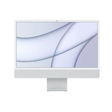 Apple iMac 24英寸 4.5K屏 新款八核M1芯片(8核图形处理器) 8G 512G SSD 一体式电脑主机 银色 MGPD3CH/A