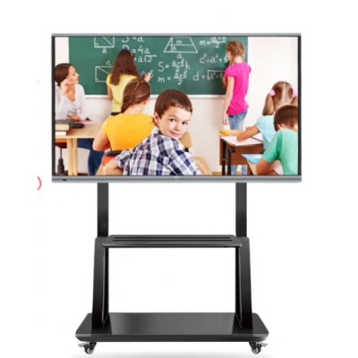 JAV55英寸教学一体机多媒体智能会议平板触摸屏学校幼儿园培训电子白板交互式智慧直播大屏显示器55J169